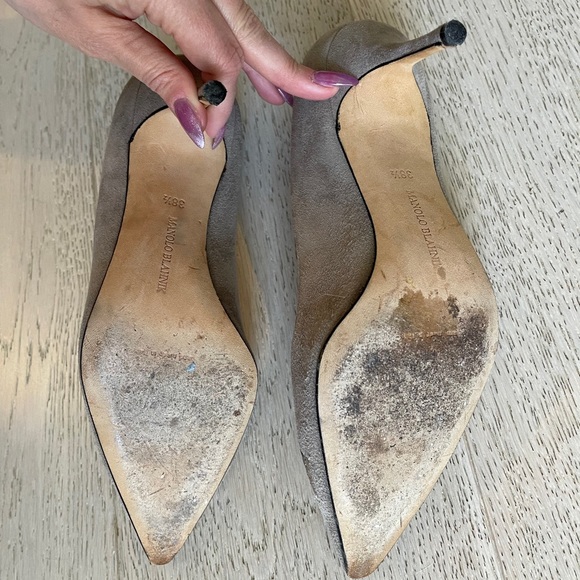 Manolo Blahnik size 38 1/2 - Picture 3 of 4